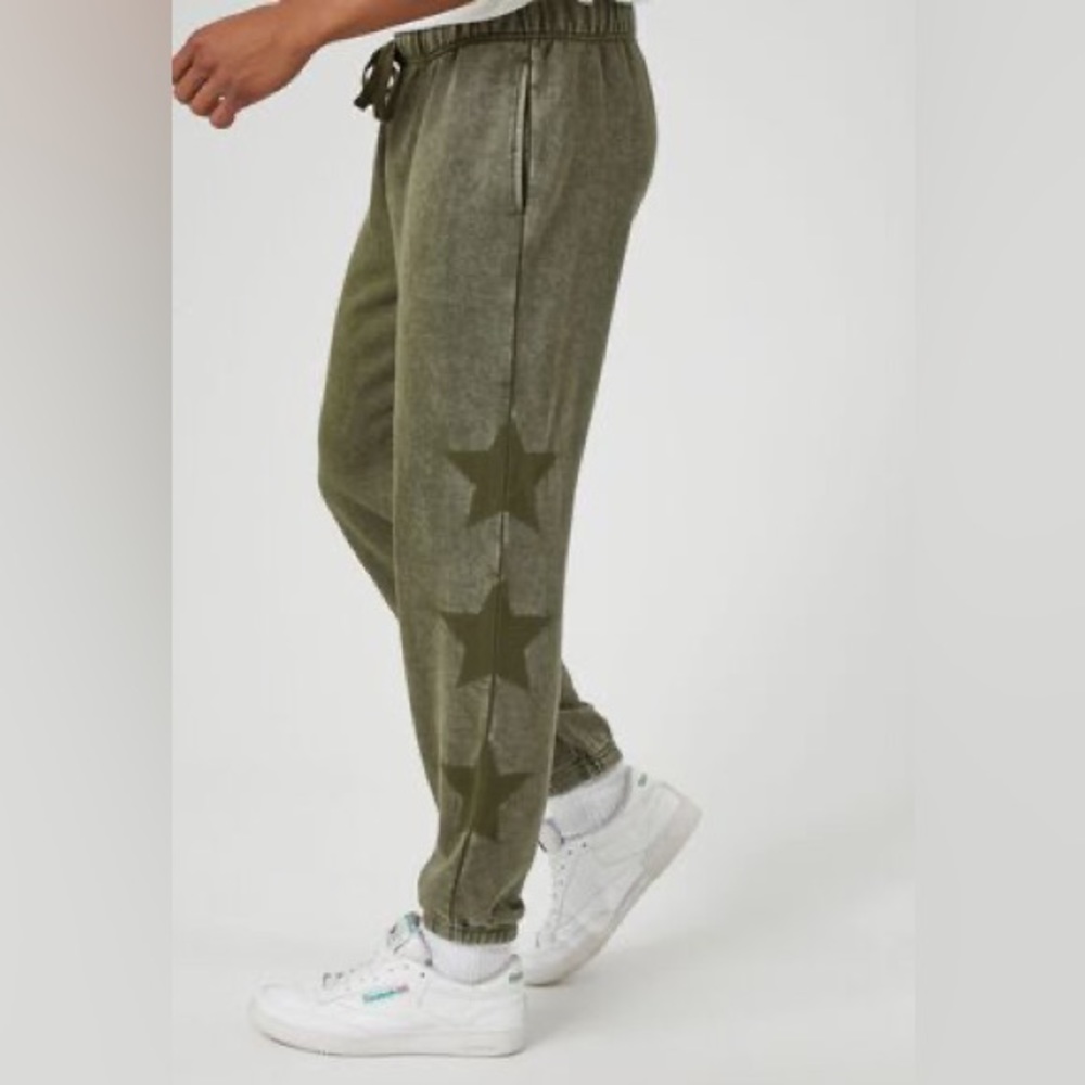 Forever 21 Men’s Baby Blue Joggers